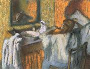 Edgar Degas Woman at her toilette USA oil painting artist